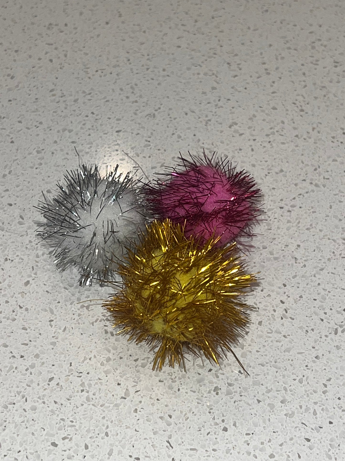 50-Pack Pom Pom Cat Toy Balls (1.2”) – Colorful Lightweight Chase Toys for Indoor Cats | Shady Jaydeyy