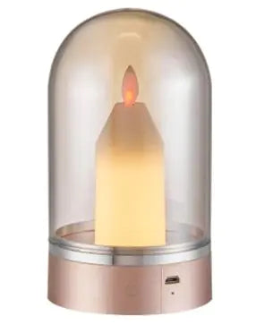Sensor Control LED Flameless Candle, Touch & Motion Activated Candle Light, Fireless Smokeless Cozy Decor, Apartment Safe Rechargeable LED Candle